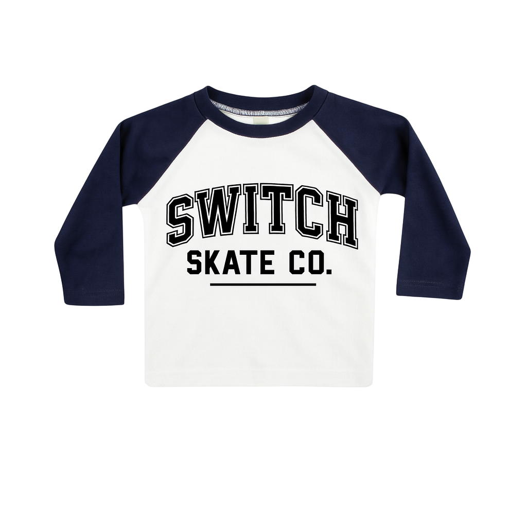 SWITCH Skate Co. Toddler Raglan Tee