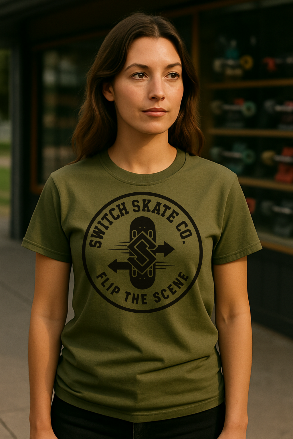 Flip the scene emblem