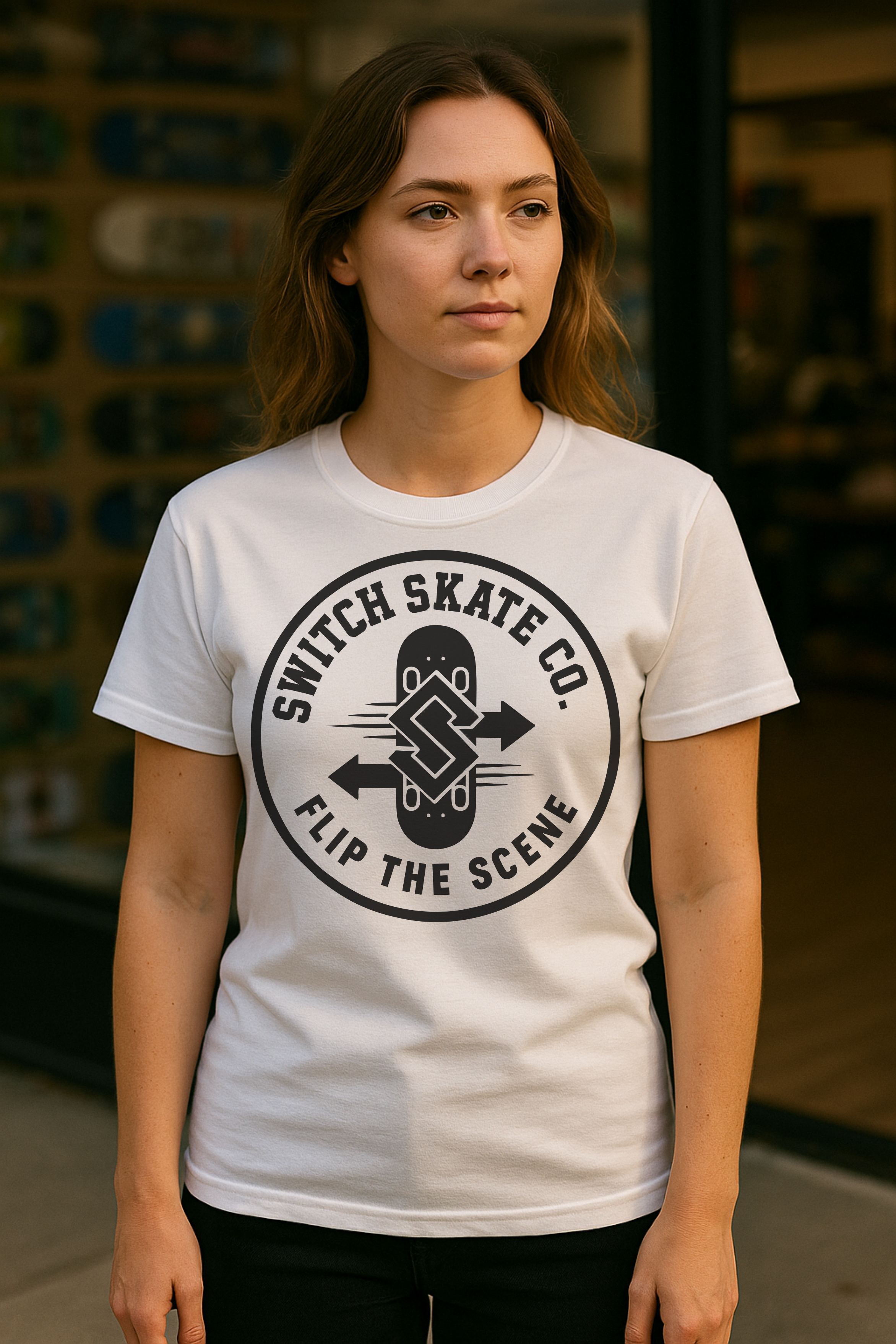 Flip the scene emblem