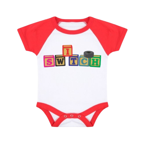 SWITCH Building Blocks Baby Bodysuit
