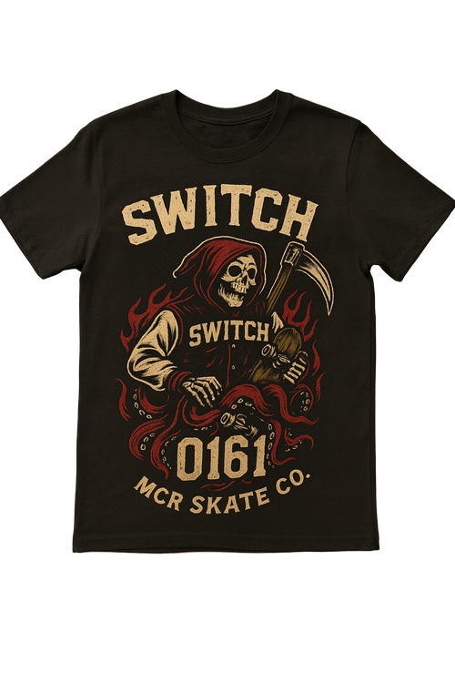 Switch 0161 Grim Reaper Tee