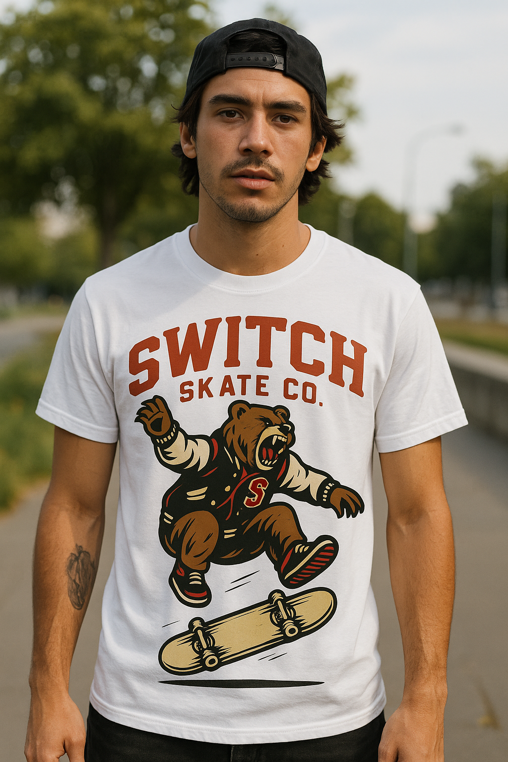 Switch Varsity Bear Tee